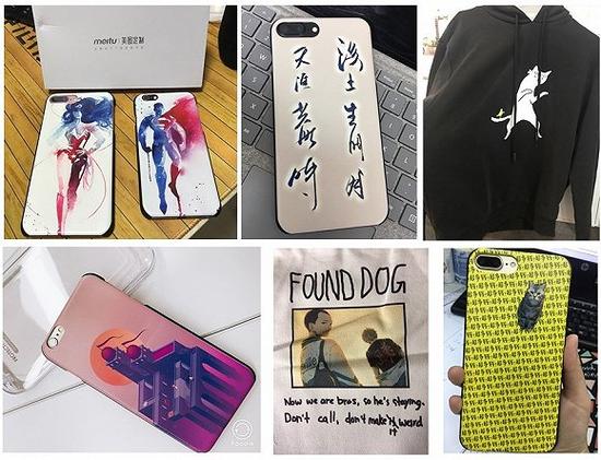 來源：美圖定制用戶的評論曬單